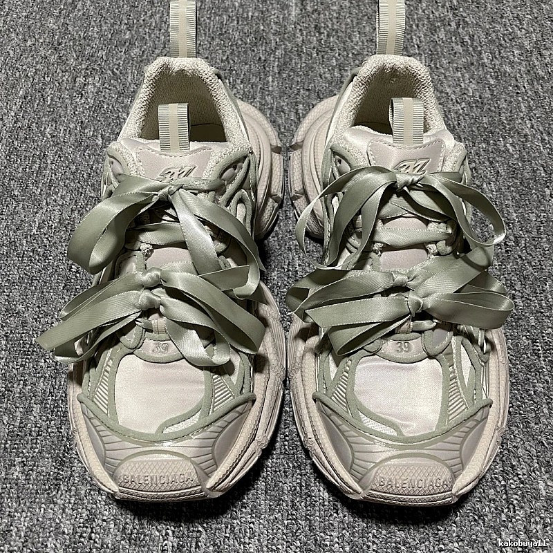 Beige Runner Sneaker by Balenciaga with Beige Layered Runner