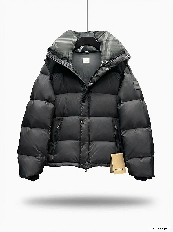 Black fashionable down jacket of Balenciaga