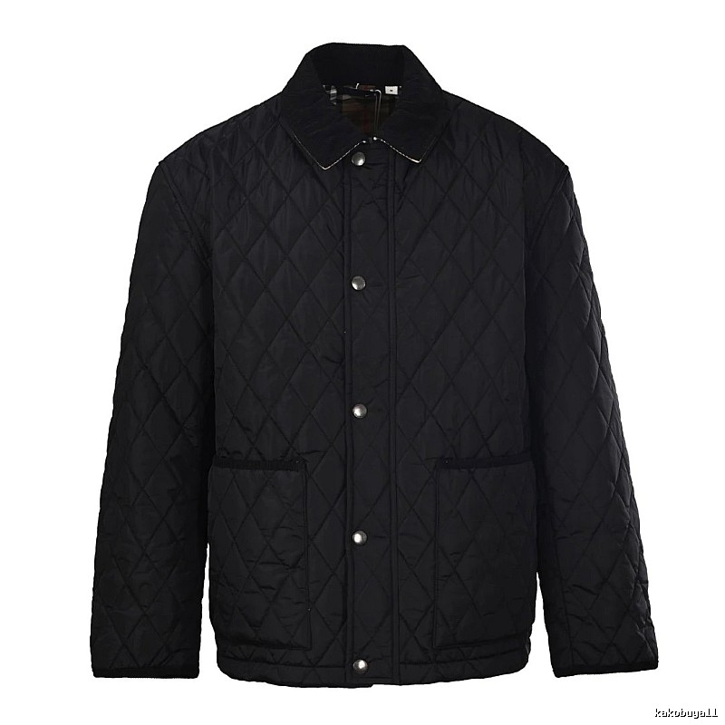 Burberry Diamond Quilting Quilted Field Jacket for winter