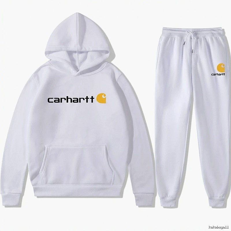Carhartt Basic Casual White Suit