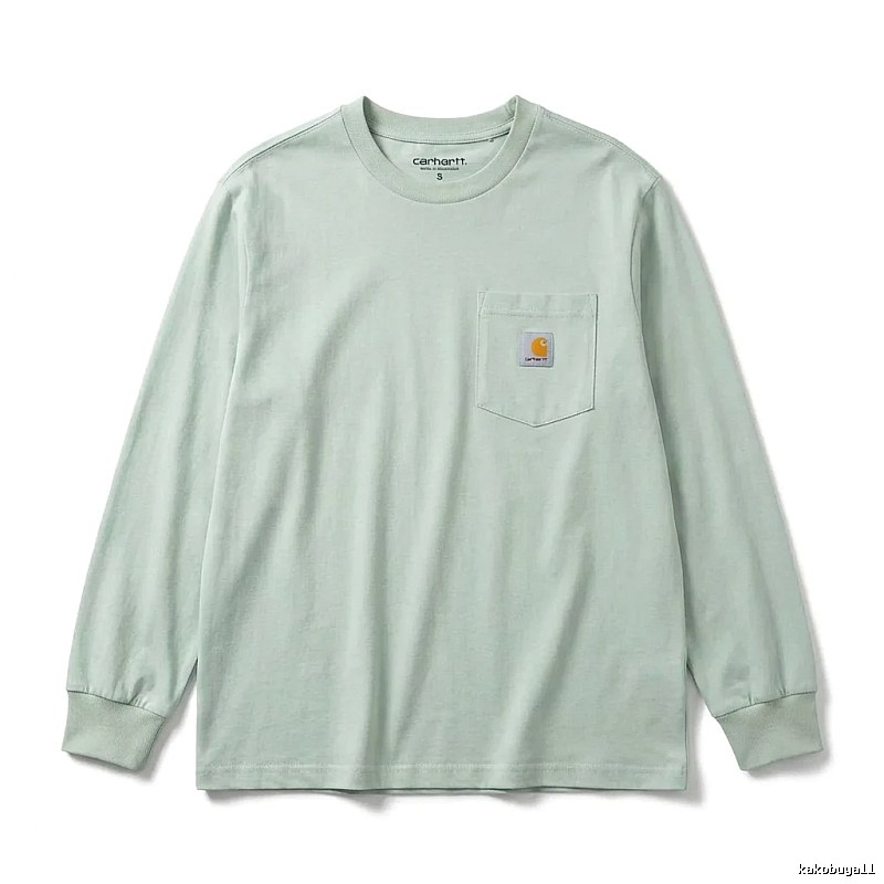 Carhartt basic simple style light green sweatshirt