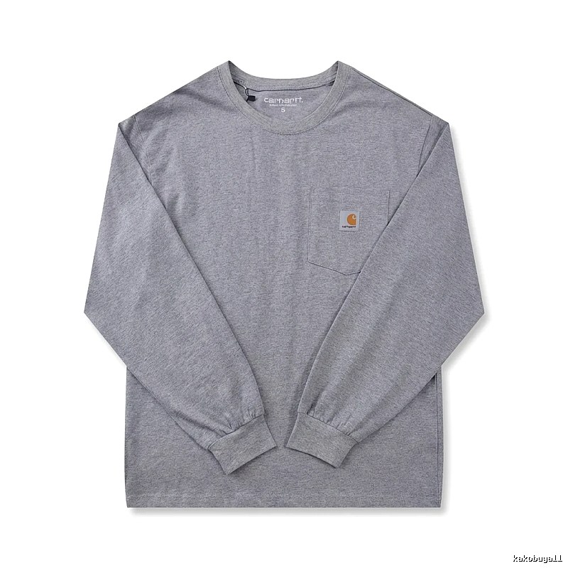 Carhartt classic American style grey long-sleeve
