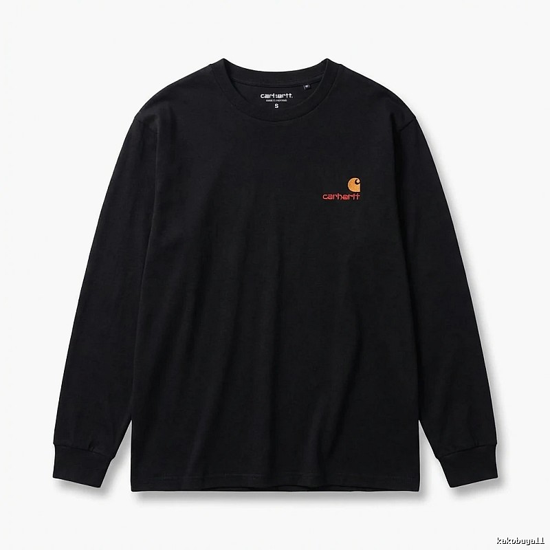 Carhartt simple style black sweatshirt