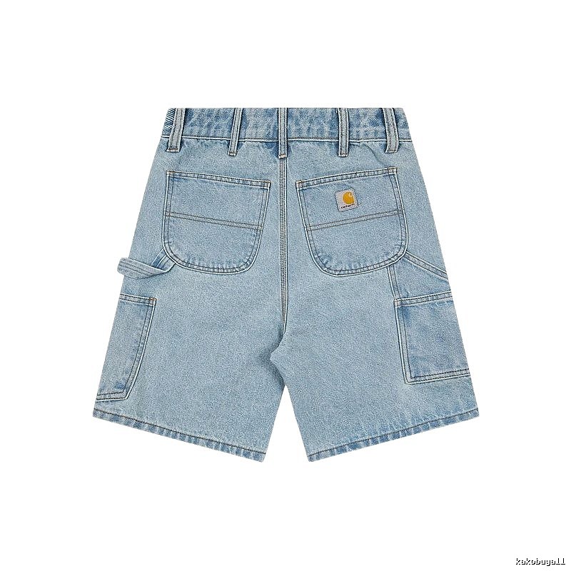 Carhartt workwear style denim shorts