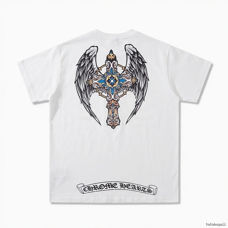 Chrome Hearts Angel Cross White T-shirt