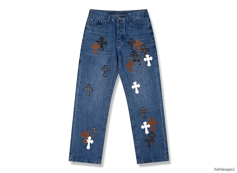 Chrome Hearts Cross Denim Pants