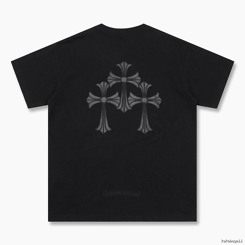 Chrome Hearts Cross Print Black T-shirt