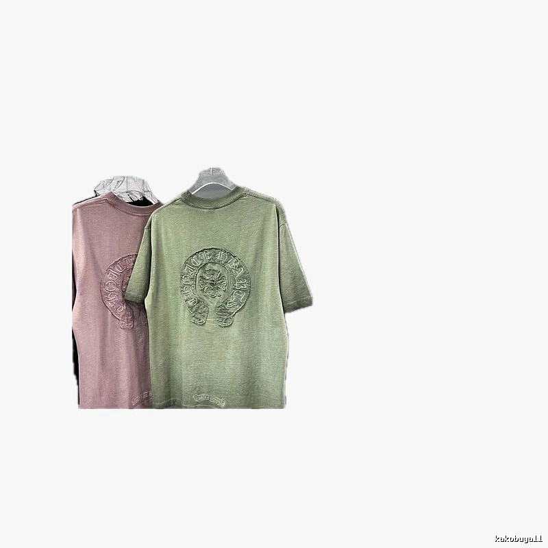 Chrome Hearts Cross Street Style Multi-color Short-sleeve T-shirt