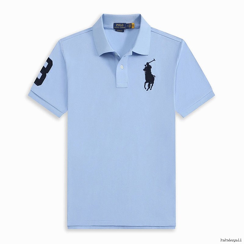 Classic Ralph Lauren Light Blue Polo Shirt