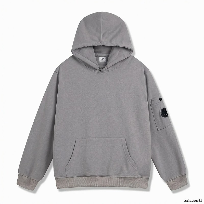C.P. Grey Trendy Brand Hoodie