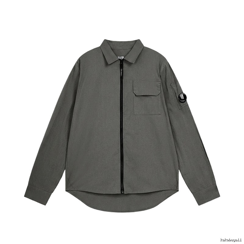 C.P. Grey Workwear Style Shirt