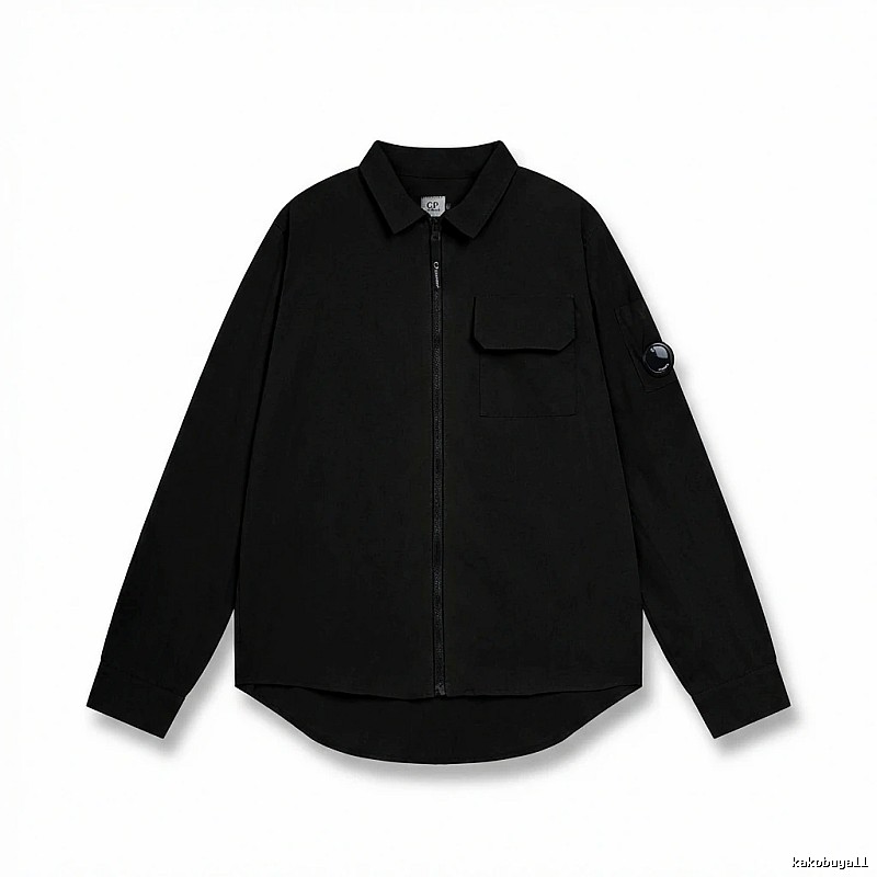 C.P. Workwear Style Black Shirt