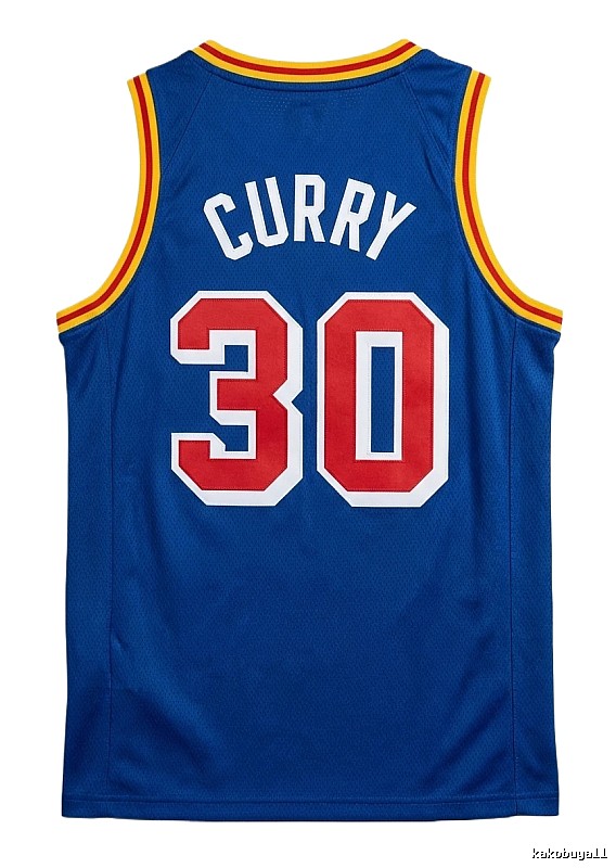 Curry No. 30 blue basketball vest