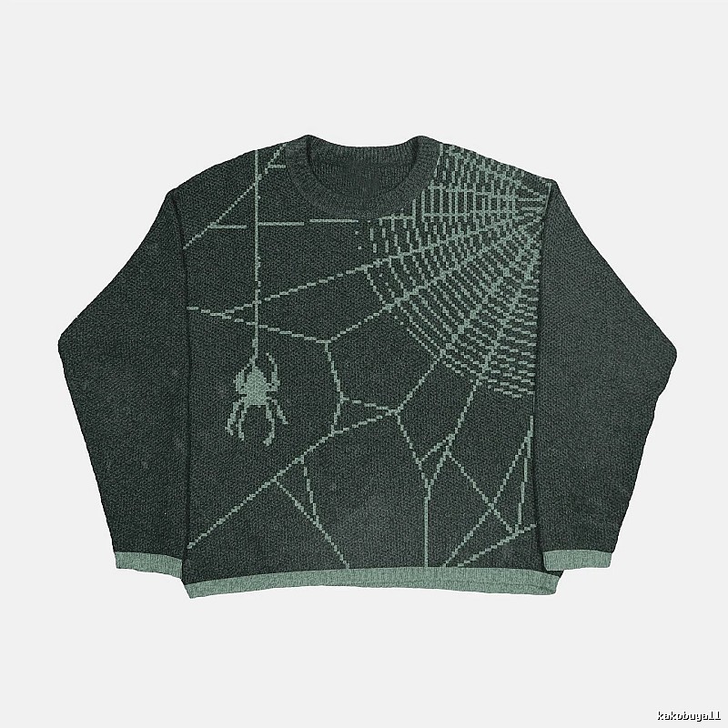 Daily Anime graphic sweater Black Knit Top for City Outfits