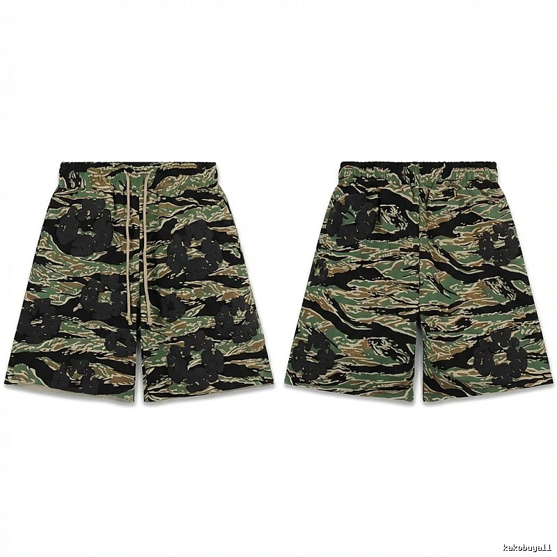 DENIM TEARS camouflage shorts