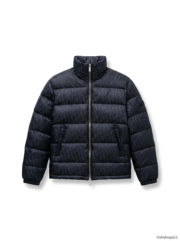 Dior's classic fashionable black down jacket
