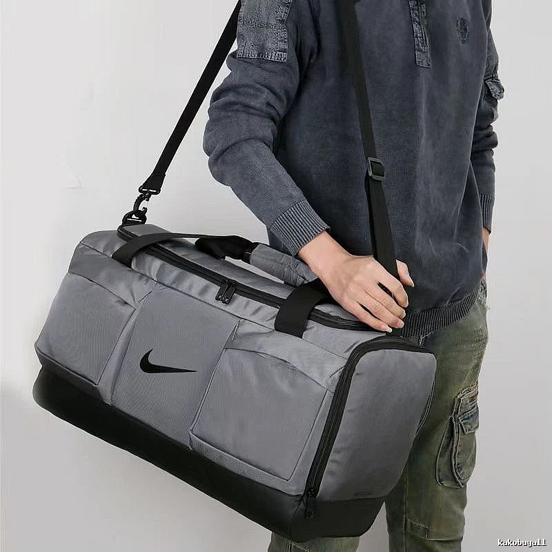 Duffel Bag by Nike with Gray Nike Duffel