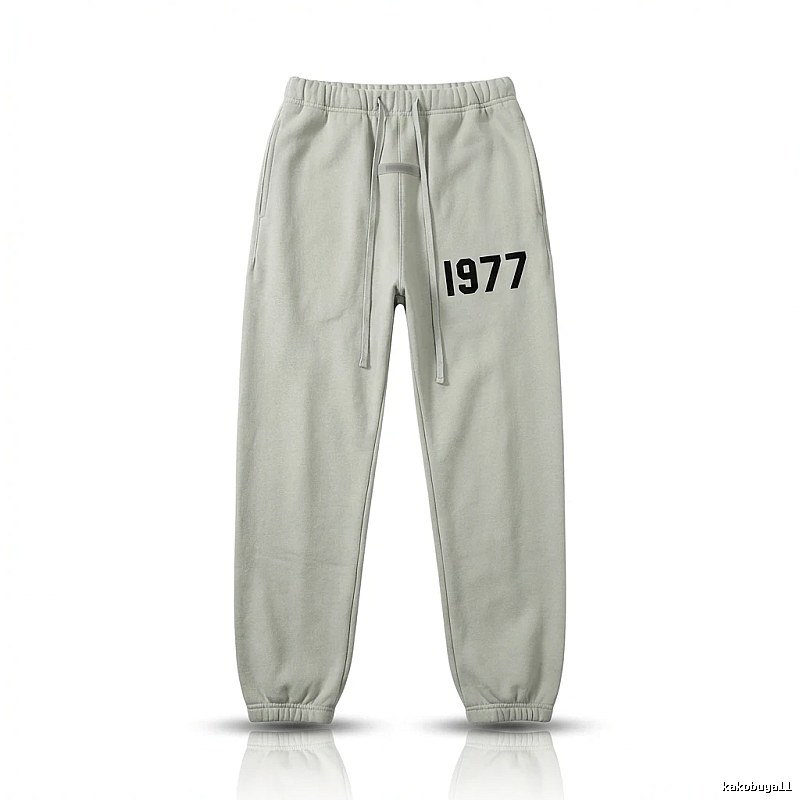 ESSENTIALS 1977 Casual Style Light Gray Sweatpants