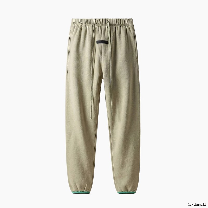 ESSENTIALS Basic Casual Khaki Pants