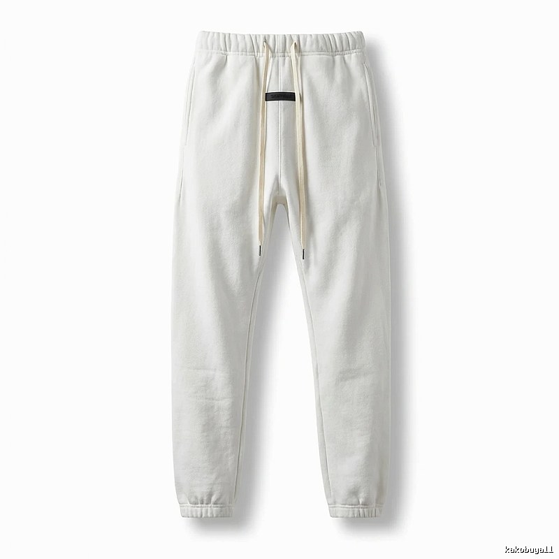 ESSENTIALS Basic Casual White Sweatpants