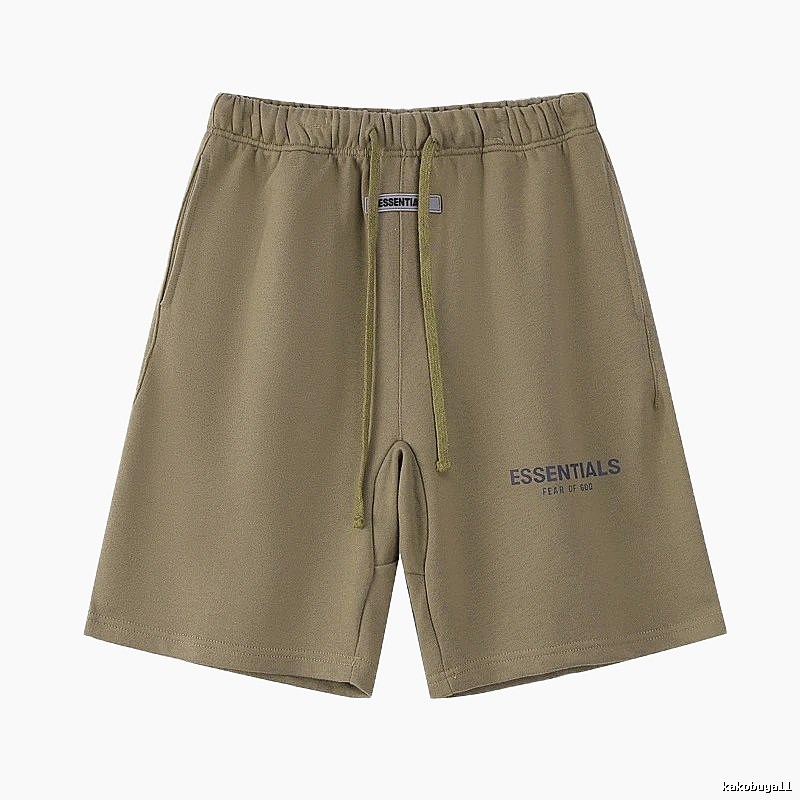 ESSENTIALS Casual Khaki Shorts
