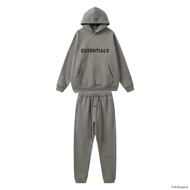 ESSENTIALS grey casual suit