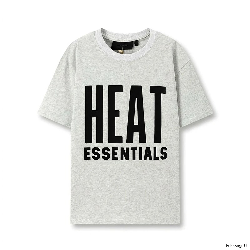 ESSENTIALS HEAT Series Grey T-shirt