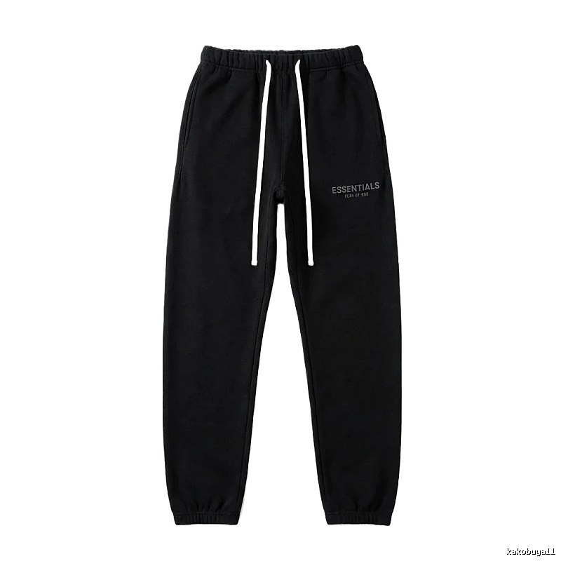 ESSENTIALS minimalist black sweatpants