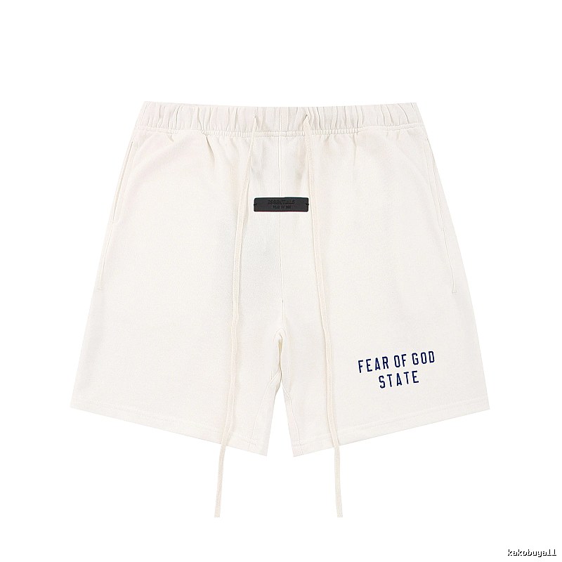 ESSENTIALS minimalist style white shorts