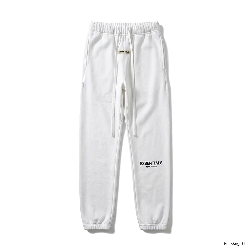 ESSENTIALS Simple Style White Sweatpants