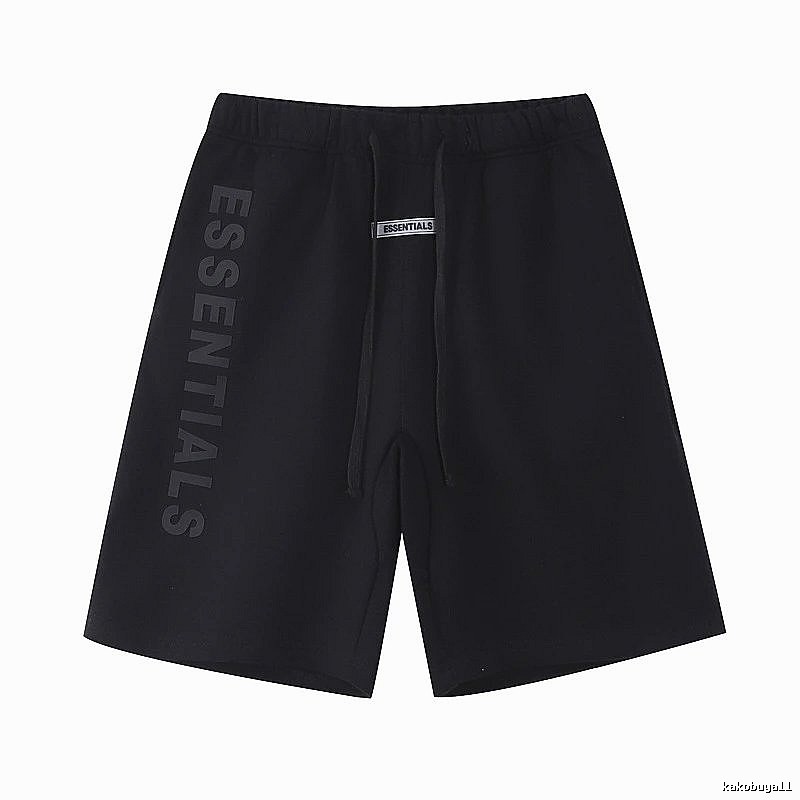 Essentials trendy and cool style black shorts