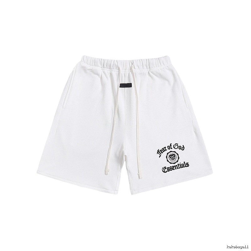 ESSENTIALS Trendy Brand Simple White Shorts