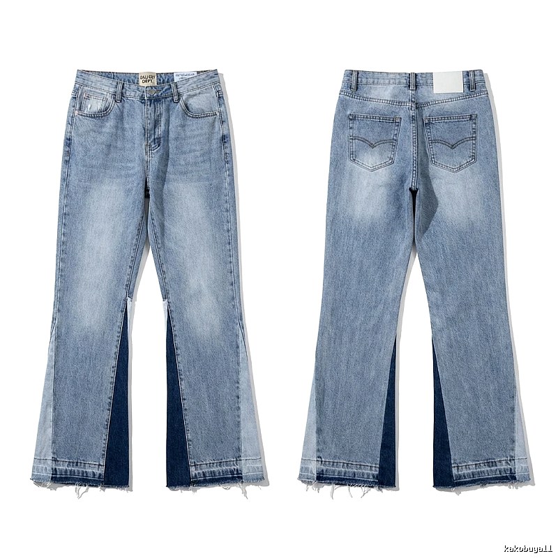 Gallery Dept. distressed light blue jeans