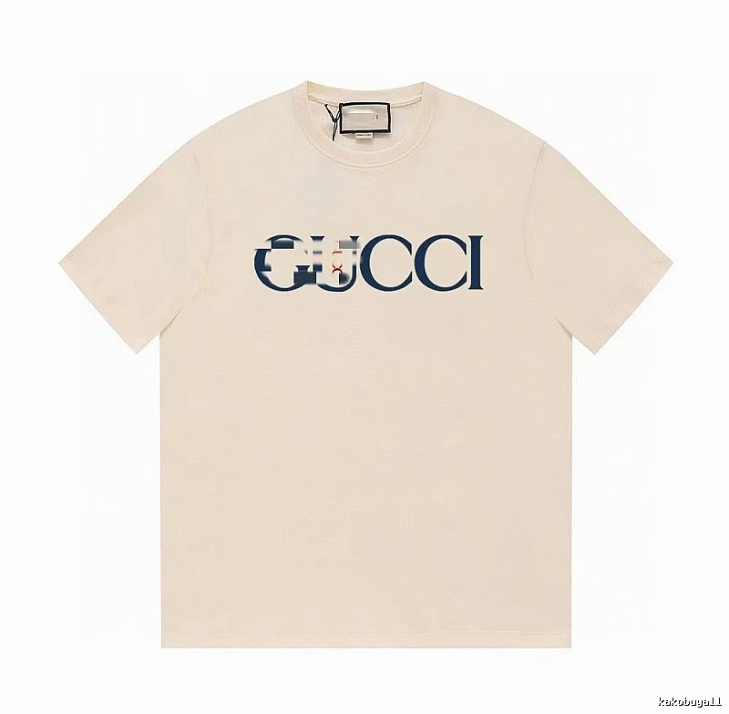 Gucci Classic Printed Casual Style Off-white Short Sleeve T-Shirt