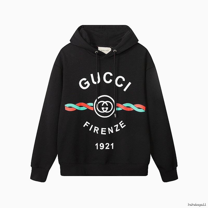 Gucci Hoodie with Black Hoodie with Gucci Firenze