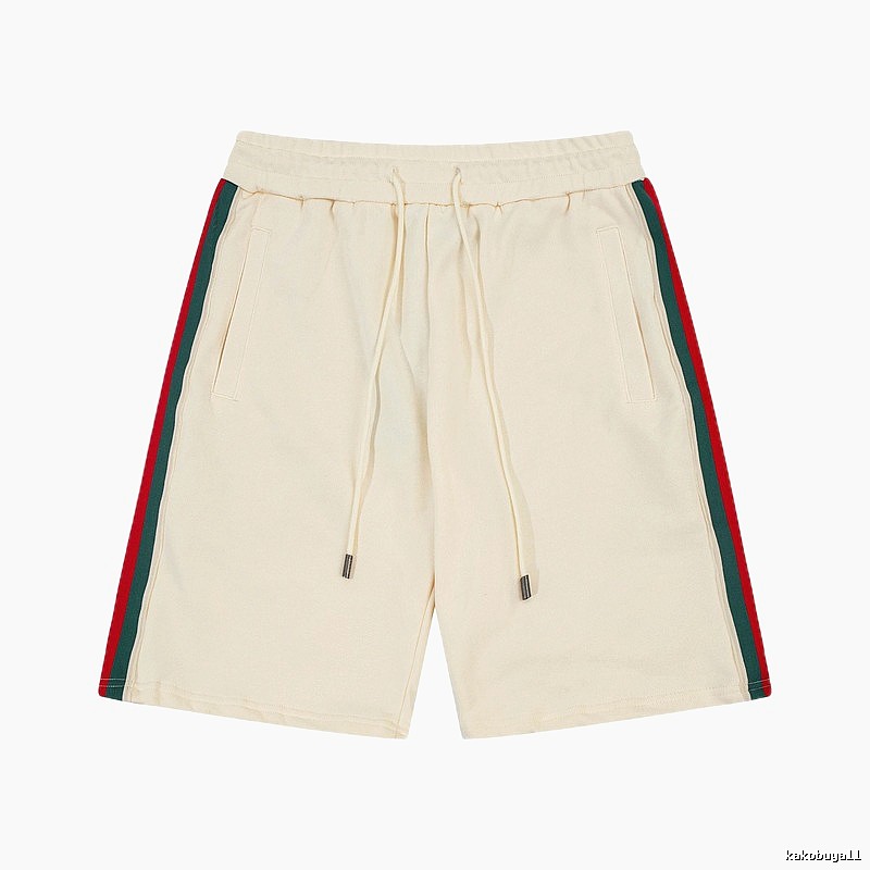 Gucci retro style off-white shorts