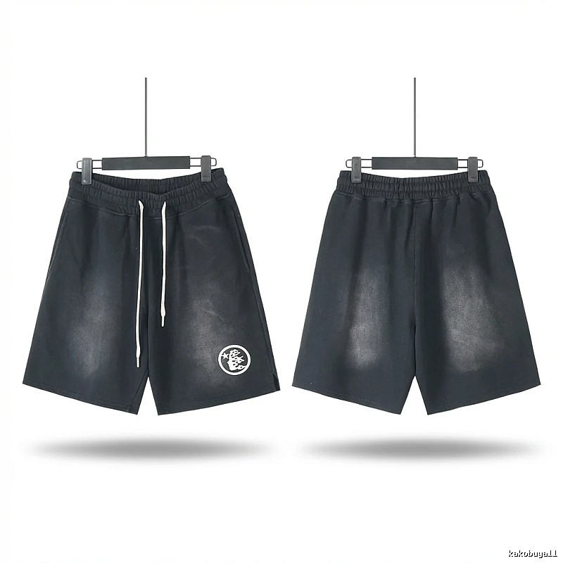 Hellstar dark style black shorts
