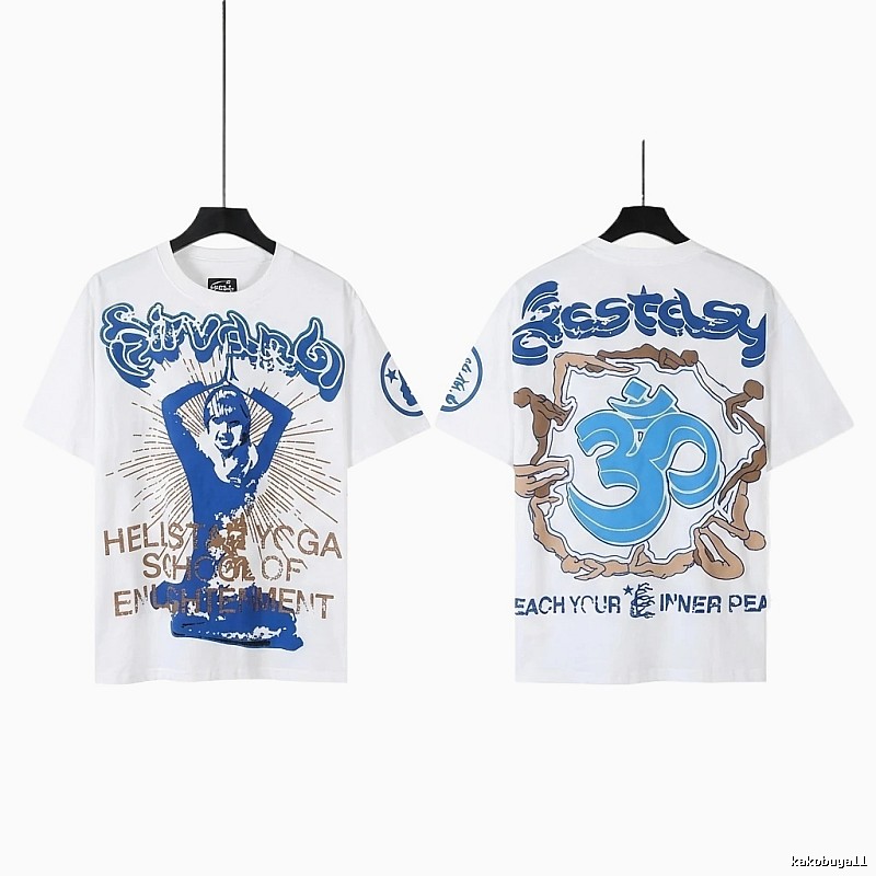 Hellstar Yoga Series White T-shirt