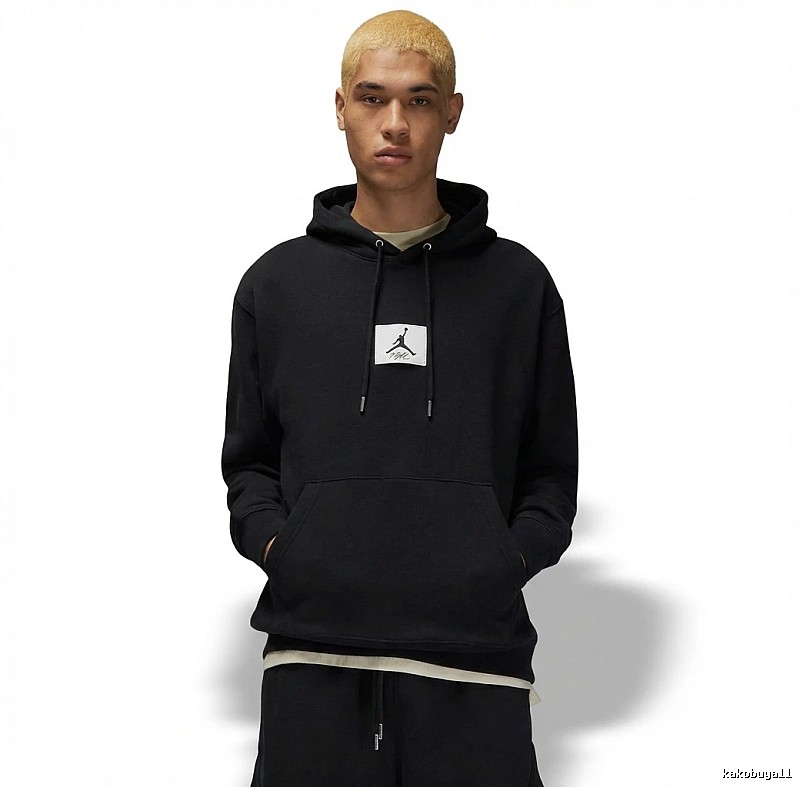 Jordan basic black hoodie