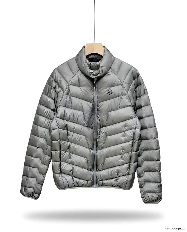 KAILAS Outdoor Style Silver Gray Down Jacket