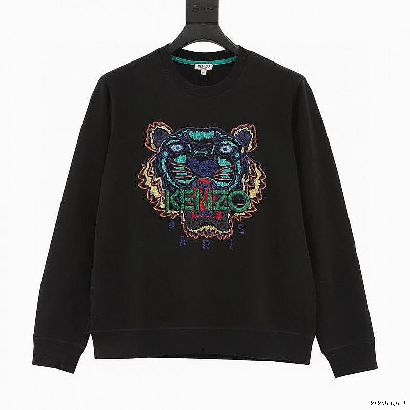 Kenzo Style Kc32 Tiger SweatShirt Campus Look Graphic