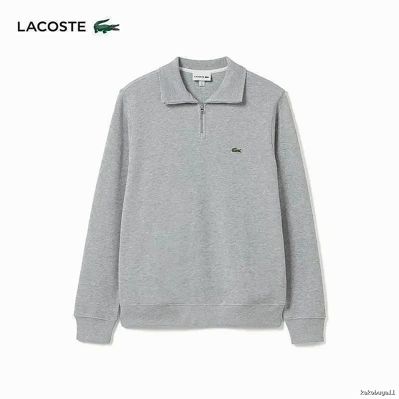 Lacoste Casual Quarter-zip sweatshirt Black Quarter Zip for Streetwear Looks