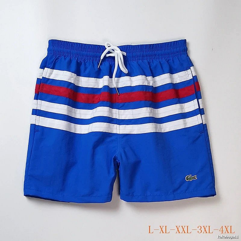 Lacoste Patterned Swim shorts Navy Drawstring Subtle with Signature Styling