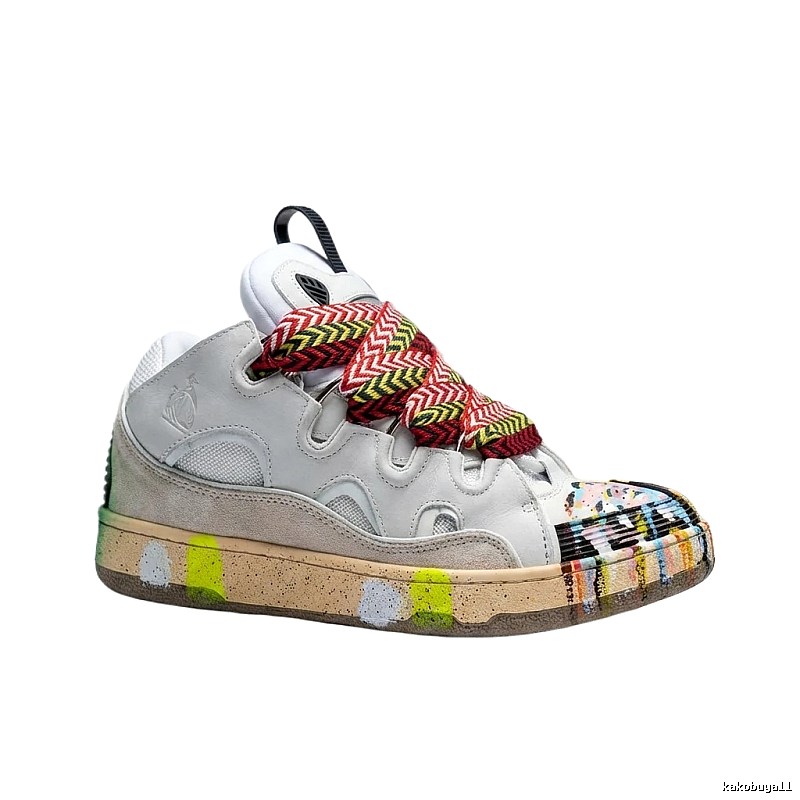 LANVIN Colorful Trendy White Shoes