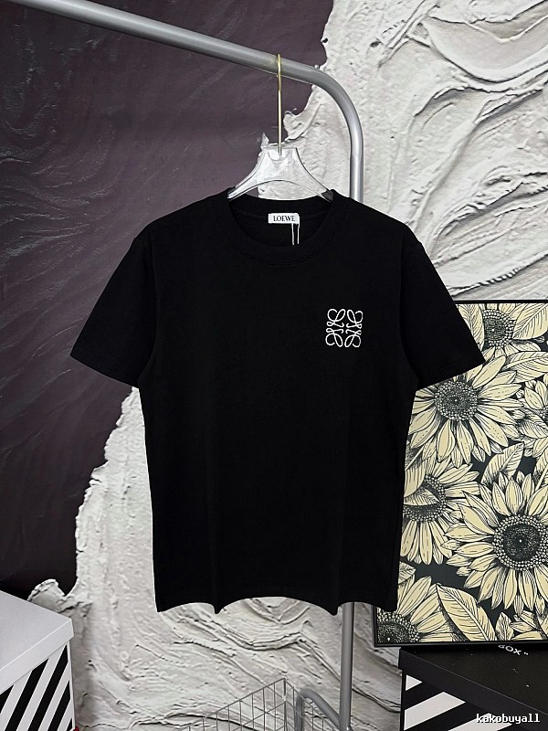 Loewe Classic Logo T-shirt Black Small Loewe for Daily Styling