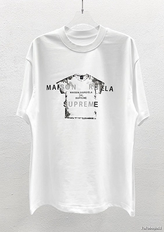Maison Margiela Co-branded Street Style White T-shirt