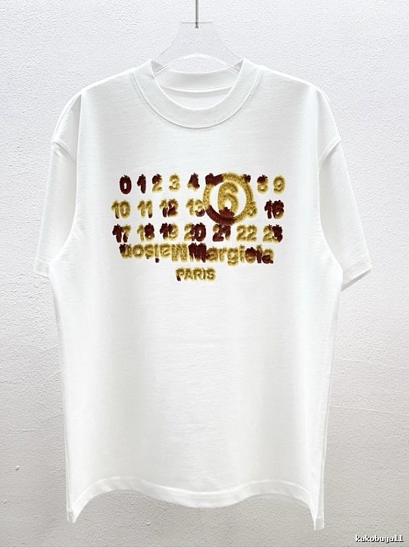 Maison Margiela Number Series High-Street White T-Shirt