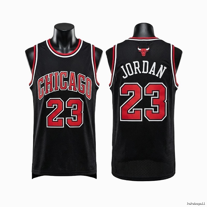 Michael Jordan Jordan No. 23 black jersey