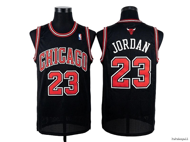 Michael Jordan Jordan-style black jersey