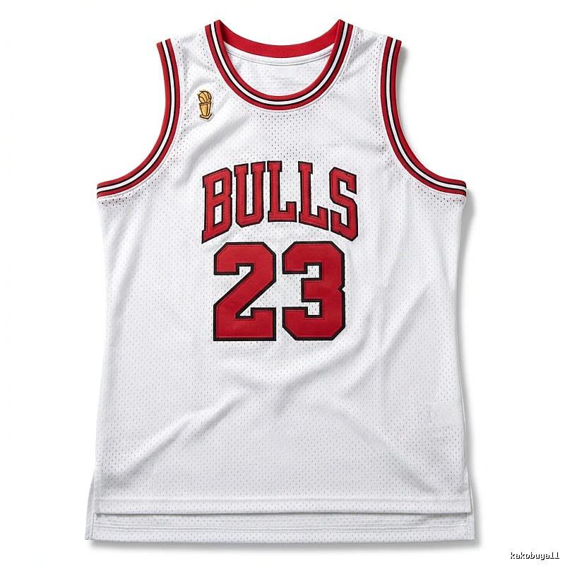 Michael Jordan retro-style white jersey